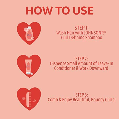 Johnson's Curl-Defining Tear-Free Kids' Shampoo with Shea Butter, 13.6 Fl Johnson's Curl-Defining Tear-Free Kids' Shampoo with Shea Butter, 13.6 Fl. Oz