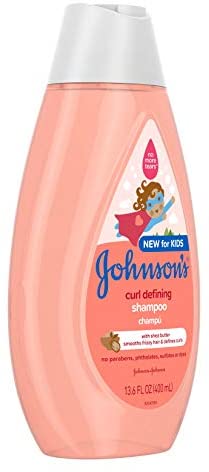 Johnson's Curl-Defining Tear-Free Kids' Shampoo with Shea Butter, 13.6 Fl Johnson's Curl-Defining Tear-Free Kids' Shampoo with Shea Butter, 13.6 Fl. Oz