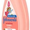 Johnson's Curl-Defining Tear-Free Kids' Shampoo with Shea Butter, 13.6 Fl. Oz