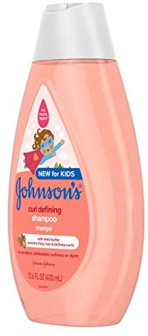 Johnson's Curl-Defining Tear-Free Kids' Shampoo with Shea Butter, 13.6 Fl Johnson's Curl-Defining Tear-Free Kids' Shampoo with Shea Butter, 13.6 Fl. Oz