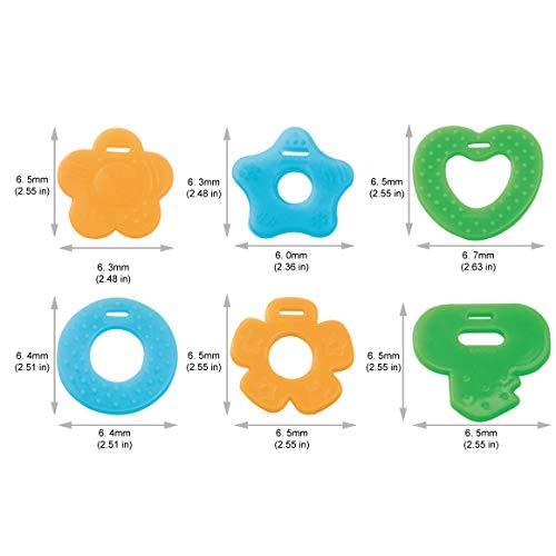 Baby Bandana Drool Bibs 6-Pack and Teething Toys 6-Pack Made with 100% Organic Cotton, Super Absorbent and Soft Unisex (Vuminbox) (6-Pack Unisex) 6 Baby Bandana Drool Bibs 6-Pack and Teething Toys 6-Pack Made with 100% Organic Cotton, Super Absorbent and Soft Unisex (Vuminbox) (6-Pack Unisex)