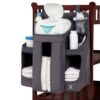 hiccapop Nursery Organizer and Baby Diaper Caddy | Hanging Diaper Organization Storage for Baby Essentials | Hang on Crib, Changing Table or Wall