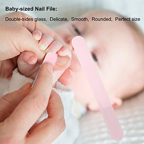 YIVEKO Baby Nail Kit, 4-in-1 Baby Nail Care Set with Cute Case, Baby Nail Clipper, Scissors, Nail File & Tweezers, Baby Manicure Kit and Pedicure kit for Newborn, Infant, Toddler, Kids-Owl Pink 5 YIVEKO Baby Nail Kit, 4-in-1 Baby Nail Care Set with Cute Case, Baby Nail Clipper, Scissors, Nail File & Tweezers, Baby Manicure Kit and Pedicure kit for Newborn, Infant, Toddler, Kids-Owl Pink