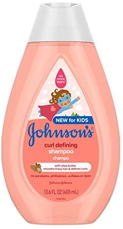Johnson's Curl-Defining Tear-Free Kids' Shampoo with Shea Butter, 13.6 Fl Johnson's Curl-Defining Tear-Free Kids' Shampoo with Shea Butter, 13.6 Fl. Oz