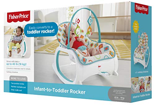 Fisher-Price Infant-to-Toddler Rocker - Geo Diamonds 6 Fisher-Price Infant-to-Toddler Rocker - Geo Diamonds