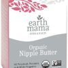 Organic Nipple Butter Breastfeeding Cream by Earth Mama | Lanolin-free, Safe for Nursing & Dry Skin, Non-GMO Project Verified, 2-Fluid Ounce (Packaging May Vary)