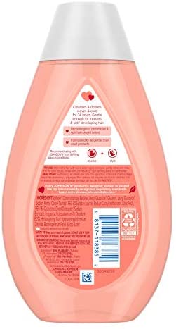 Johnson's Curl-Defining Tear-Free Kids' Shampoo with Shea Butter, 13.6 Fl Johnson's Curl-Defining Tear-Free Kids' Shampoo with Shea Butter, 13.6 Fl. Oz