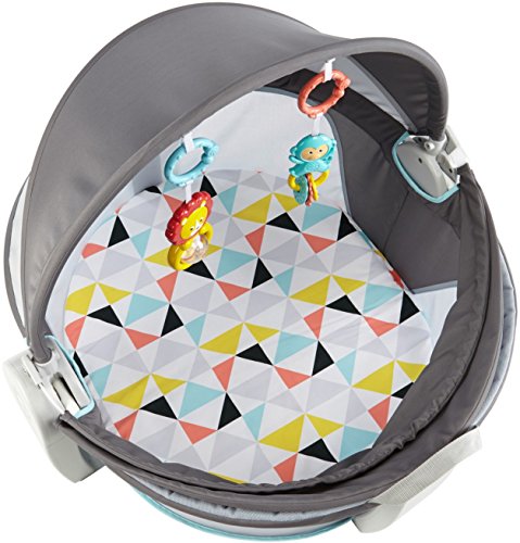 Fisher-Price On-the-Go Baby Dome, Grey/Blue/Yellow/White 9 Fisher-Price On-the-Go Baby Dome, Grey/Blue/Yellow/White
