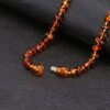 Amber Necklace Gift Set(Unisex)(Cognac)(13 Inches) - Handcrafted, Lab-Tested, Authentic Amber