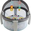 Fisher-Price On-the-Go Baby Dome, Grey/Blue/Yellow/White