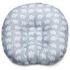 Boppy Original Newborn Lounger, Elephant Love Gray